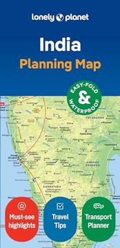 portada Lonely Planet India Planning map (en Inglés)