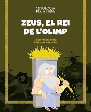 portada Zeus, el rei de l Olimp (in Catalá)