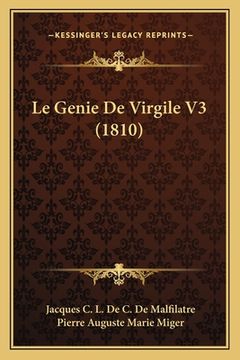 portada Le Genie De Virgile V3 (1810) (in French)