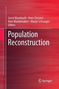 portada Population Reconstruction (en Inglés)