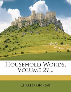 portada household words, volume 27... (en Inglés)
