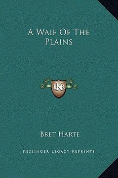 portada a waif of the plains (in English)