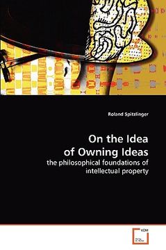 portada on the idea of owning ideas (in English)