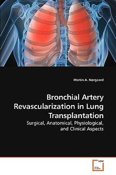 portada bronchial artery revascularization in lung transplantation (en Inglés)