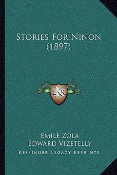 portada stories for ninon (1897) (en Inglés)