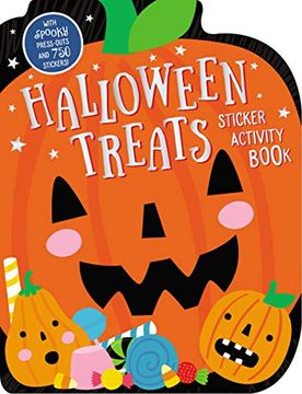 portada Halloween Treats (Sticker Book) (in English)