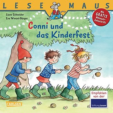 portada LESEMAUS 99: Conni und das Kinderfest (en Alemán)