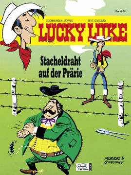 portada Lucky Luke (Bd. 34). Stacheldraht auf der Prärie (en Alemán)