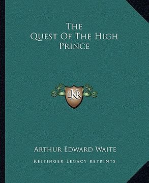 portada the quest of the high prince (in English)