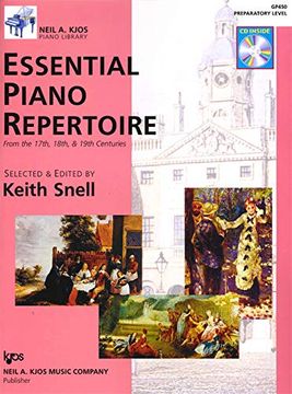 portada Gp450 - Essential Piano Repertoire of the 17Th, 18Th, & 19Th Centuries Preparatory Level 