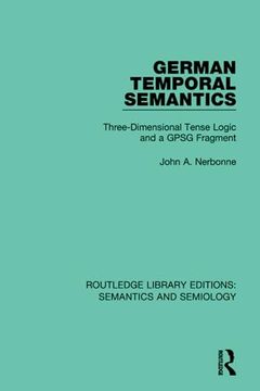 portada German Temporal Semantics (Routledge Library Editions: Semantics and Semiology) (en Inglés)