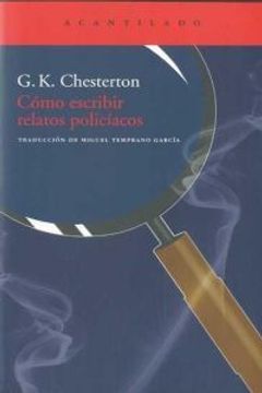 portada Como Escribir Relatos Policiacos (in Spanish)