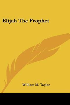 portada elijah the prophet (en Inglés)