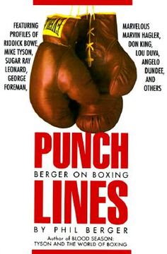 portada punch lines: berger on boxing (en Inglés)