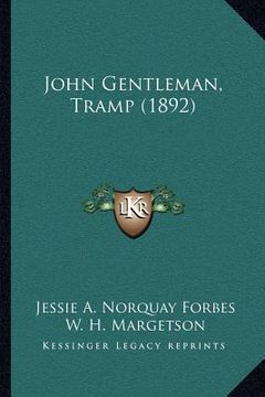 portada john gentleman, tramp (1892) (en Inglés)