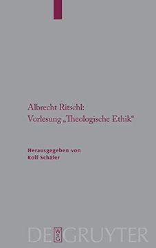 portada Albrecht Ritschl: Vorlesung "Theologische Ethik" (in German)