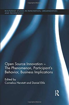 portada Open Source Innovation (Routledge Studies in Innovation, Organizations and Technology) (en Inglés)