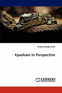 portada kpasham in perspective (en Inglés)