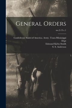 portada General Orders; no.2-13 c.1 (en Inglés)