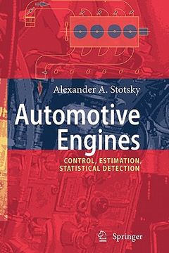 portada automotive engines: control, estimation, statistical detection (en Inglés)