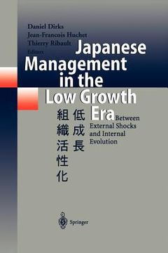 portada japanese management in the low growth era: between external shocks and internal evolution (en Inglés)