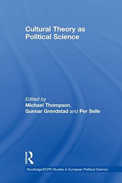 portada Cultural Theory as Political Science (en Inglés)