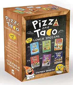 portada Pizza and Taco Lunch Special: 6-Book Boxed Set: Books 1-6 (a Graphic Novel Boxed Set) (en Inglés)