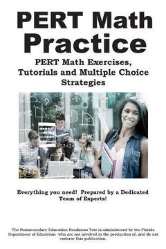 portada PERT Math Practice: Math Exercises, Tutorials and  Multiple Choice Strategies