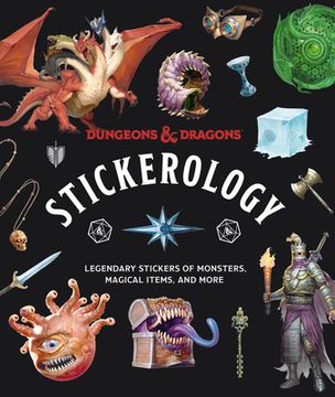 portada Dungeons & Dragons Stickerology: Legendary Stickers of Monsters, Magical Items, and More (en Inglés)