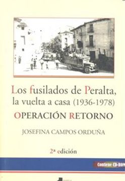 portada los fusilados de peralta, la vuelta a casa (1936-1978) (in Spanish)