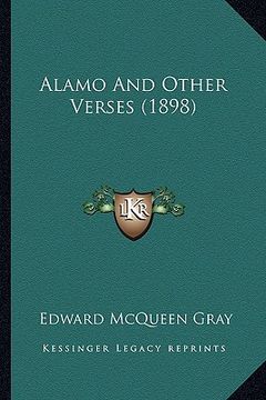 portada alamo and other verses (1898) (en Inglés)