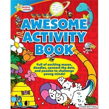 portada Active Minds Awesome Activity Book (en Inglés)