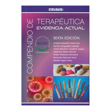 portada Compendio de terapéutica. Evidencia actual (6a. Edición) (in Spanish)