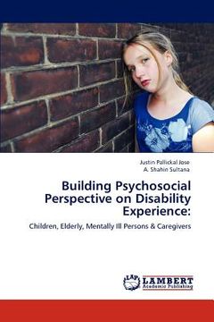 portada building psychosocial perspective on disability experience (en Inglés)