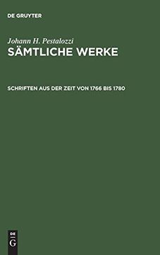 portada Schriften aus der Zeit von 1766 bis 1780 (en Alemán)