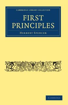 portada First Principles (Cambridge Library Collection - Science and Religion) (in English)