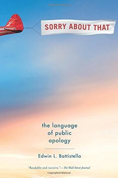 portada Sorry About That: The Language of Public Apology (en Inglés)