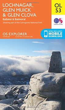 portada Lochnagar, Glen Muick & Glen Clova, Ballater & Balmoral (OS Explorer Map)