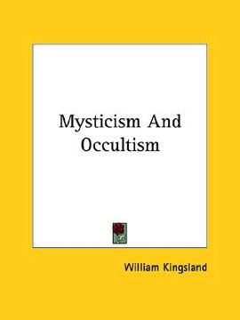 portada mysticism and occultism (en Inglés)