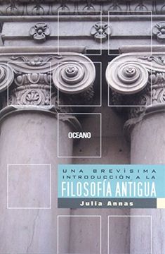 portada Una Brevisima Introduccion a la Filosofia Antigua [Paperback] by Annas Julia (in Spanish)