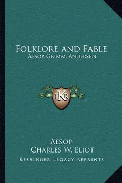portada folklore and fable: aesop, grimm, andersen: v17 harvard classics (in English)