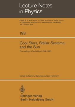 portada cool stars, stellar systems, and the sun: proceedings of the third cambridge workshop on cool stars, stellar systems, and the sun, held in cambridge, (in English)
