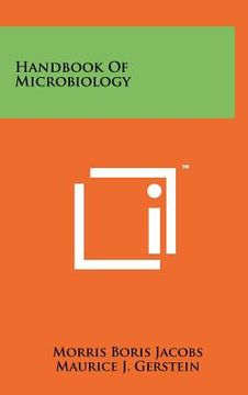 portada handbook of microbiology (en Inglés)