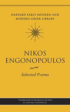 portada Selected Poems (Harvard Early Modern and Modern Greek Library) (en Inglés)