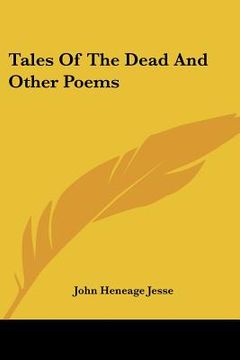portada tales of the dead and other poems (in English)