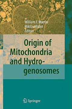 portada origin of mitochondria and hydrogenosomes (en Inglés)
