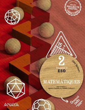 portada Matemàtiques 2 (in Catalá)
