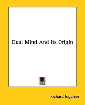 portada dual mind and its origin (en Inglés)