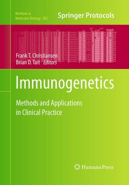portada Immunogenetics: Methods and Applications in Clinical Practice (Methods in Molecular Biology, 882) (en Inglés)