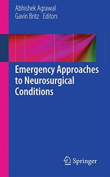 portada Emergency Approaches to Neurosurgical Conditions (en Inglés)
